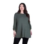 Fairyland Moschato Μπλούζα Χακί Γυναικεία Κλος Καθημερινή Free Size - FM-4020-HG